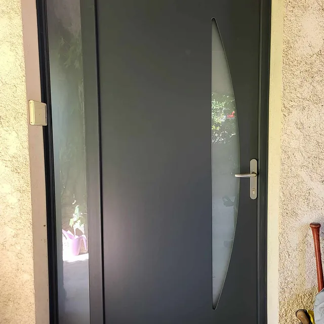 Porte aluminium